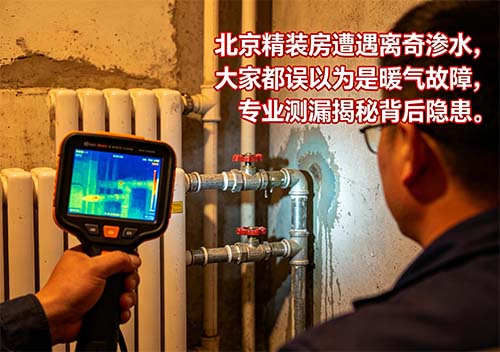 北京精裝房遭遇離奇滲水，大家都誤以為是暖氣故障，專(zhuān)業(yè)測(cè)漏揭秘